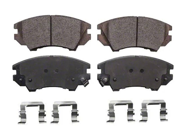 Ceramic Brake Pads; Front Pair (10-15 Camaro LS, LT)