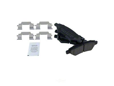 Ceramic Brake Pads; Rear Pair (10-15 Camaro LS, LT)