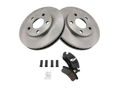 Ceramic Brake Rotor and Pad Kit; Front (94-97 Camaro)