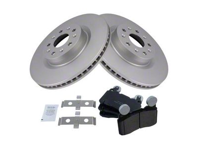 Ceramic Brake Rotor and Pad Kit; Front (16-24 Camaro SS w/ 4-Piston Front Calipers)
