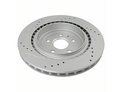 Ceramic Performance Brake Rotor and Pad Kit; Front and Rear (10-15 Camaro SS)