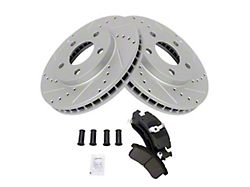 Ceramic Performance Brake Rotor and Pad Kit; Front (94-97 Camaro)