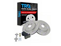 Ceramic Performance Brake Rotor and Pad Kit; Rear (10-15 Camaro SS, ZL1)