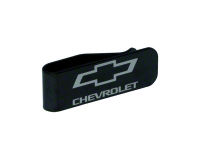 Chevrolet Money Clip; Black