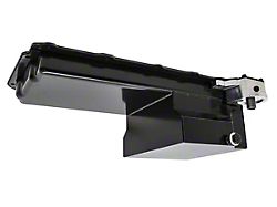 Chevy LS Oil Pan with Oil Filter Adapter; 7-Quart Capacity; Black (Universal; Some Adaptation May Be Required)