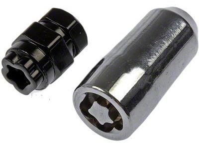 Chrome Duplex Acorn Wheel Lug Nut Locks; M14x1.50; Set of 4 (10-24 Camaro)