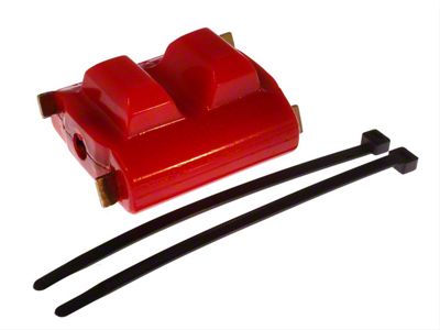 Clamshell Motor Mount Insert; Red (93-97 Camaro)