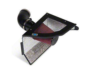 Cold Air Inductions Cold Air Intake; Textured Black (12-15 Camaro ZL1)