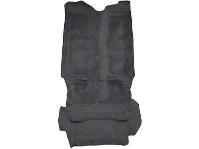 Complete Cutpile Molded Carpet; Graphite (93-02 Camaro Convertible)