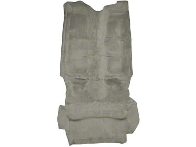 Complete Cutpile Molded Carpet with Mass Backing; Medium Sand Gray (93-02 Camaro Convertible)