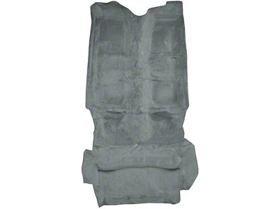 Complete Cutpile Molded Carpet with Mass Backing; Opal (93-02 Camaro Convertible)