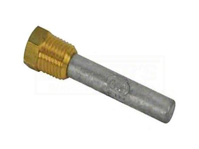 Cooling System Zinc Anode; 1/4-Inch NPT