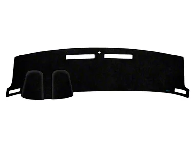 Custom Fit Dash Cover; Carpet Charcoal (10-15 Camaro w/o Heads Up Display)
