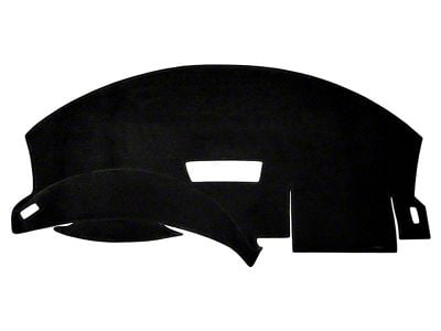 Custom Fit Dash Cover; Sedona Suede Charcoal (93-96 Camaro w/ Passenger Side Air Bag)