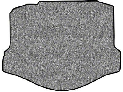 Cutpile Trunk Mat; Gray (10-15 Camaro)