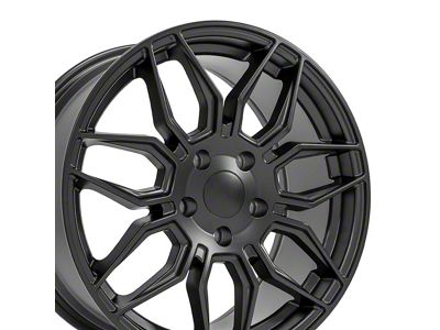 CV03C Satin Black Wheel; 18x8.5; 56mm Offset (93-02 Camaro)
