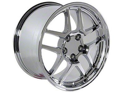 CV04 Chrome Wheel; 17x9.5; 54mm Offset (93-02 Camaro)