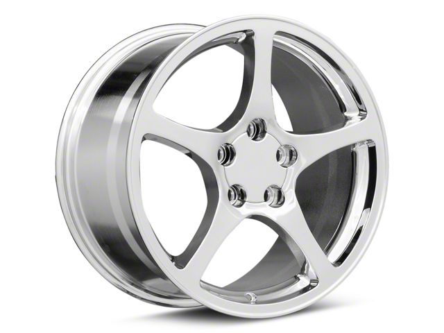 CV05 Chrome Wheel; Rear Only; 18x10.5 (93-02 Camaro)