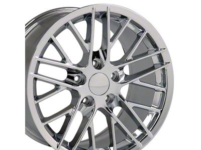 CV08A Chrome Wheel; Rear Only; 18x10.5 (93-02 Camaro)