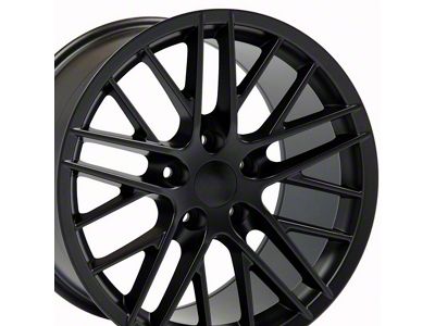 CV08A Satin Black Wheel; 17x9.5; 54mm Offset (93-02 Camaro)