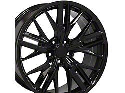 CV25 Gloss Black Wheel; 20x8.5; 35mm Offset (10-11 Camaro; 12-15 Camaro LS, LT)
