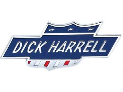 Dick Harrell Emblem; Chrome (Universal; Some Adaptation May Be Required)