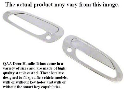 Door Handle Accent Trim; Stainless Steel (93-97 Camaro)