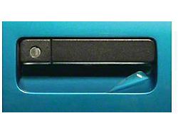 Door Handle Entry Scratch Guards; Clear (93-02 Camaro)