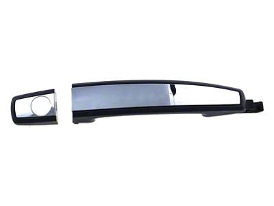 Exterior Door Handle; Front Left; Paint to Match; With Chrome Insert; Without Passive Entry; Plastic (10-15 Camaro)
