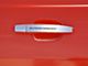 Door Handle Plate; Polished; Exterior; Supercharged; 2-Piece (10-13 Camaro)