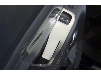 Door Handle Pull/Switch; Deluxe Trim; Plates; 2-Piece (10-11 Camaro)