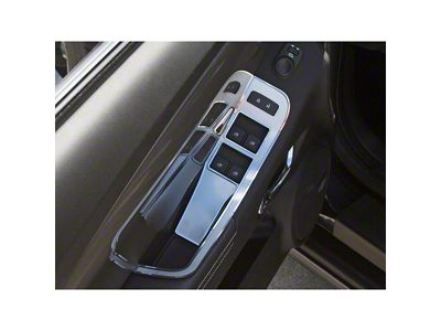 Door Handle Pull/Switch Deluxe Trim; Plates; Convertible (11-12 Camaro)