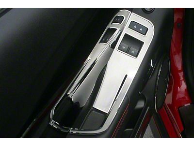 Door Handle Pull/Switch Deluxe Trim Plates; 2-Piece; 2-Hole (12-13 Camaro)