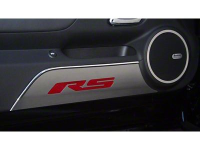 Door Panel Kick Plates with RS Logo (10-15 Camaro)