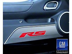 Door Panel Kick Plates with RS Logo (10-15 Camaro)