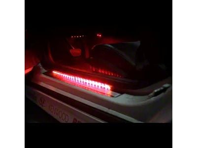 Door Sill LED Lighting Kit; Red (10-15 Camaro)