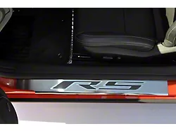 Door Sill Plates with RS Inlay (10-15 Camaro)