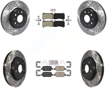 Mercedes-Benz Drilled Front Car & Truck Brake Disc Rotors Front