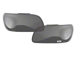 Driving Light Covers; Carbon Fiber Look (93-97 Camaro)