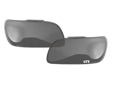 Driving Light Covers; Carbon Fiber Look (93-97 Camaro)