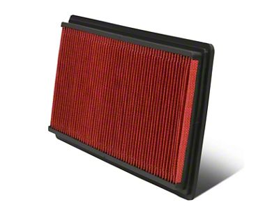 Drop-In Air Filter; Red (98-02 Camaro)