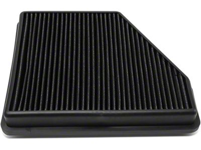 Drop-In Panel Air Filter; Black (10-15 Camaro)