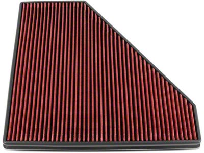 Drop-In Panel Air Filter; Red (16-20 3.6L Camaro)