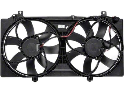 Dual Fan Assembly without Controller (10-11 6.2L Camaro)