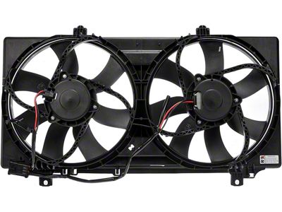 Dual Fan Assembly without Controller (2010 3.6L Camaro)