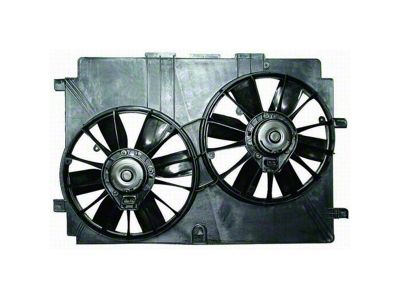 Dual Radiator and Condenser Fan Assembly (95-02 3.8L Camaro)