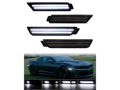 Dynamic LED Side Markers; White (10-15 Camaro)