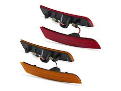 Dynamic LED Side Markers; Red/Amber (16-24 Camaro)