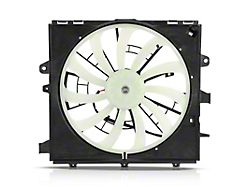 Engine Radiator Cooling Fan Assembly with Shroud (21-22 3.6L Camaro w/ Manual Transmission & w/o Engine Oil Cooler)