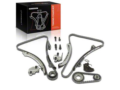 Engine Timing Chain Kit; 17-Pieces (16-19 3.6L Camaro)